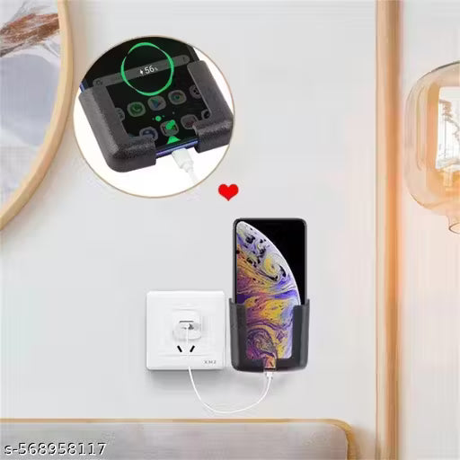 New Self Adhesive Dashboard Mount Car Phone Holder, Adjustable all Mobile Phone Holder for Car Driving Bracket Phone Holder Wall Mount( Multicolour).