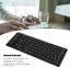 Foldable Silicone Keyboard, USB Waterproof Travel Gaming Wired Keypad, Rollup Wired Folding Keyboard Compatible with Windows, PC, Laptop, Mac Notebook Full Size (Black) (Flexible)